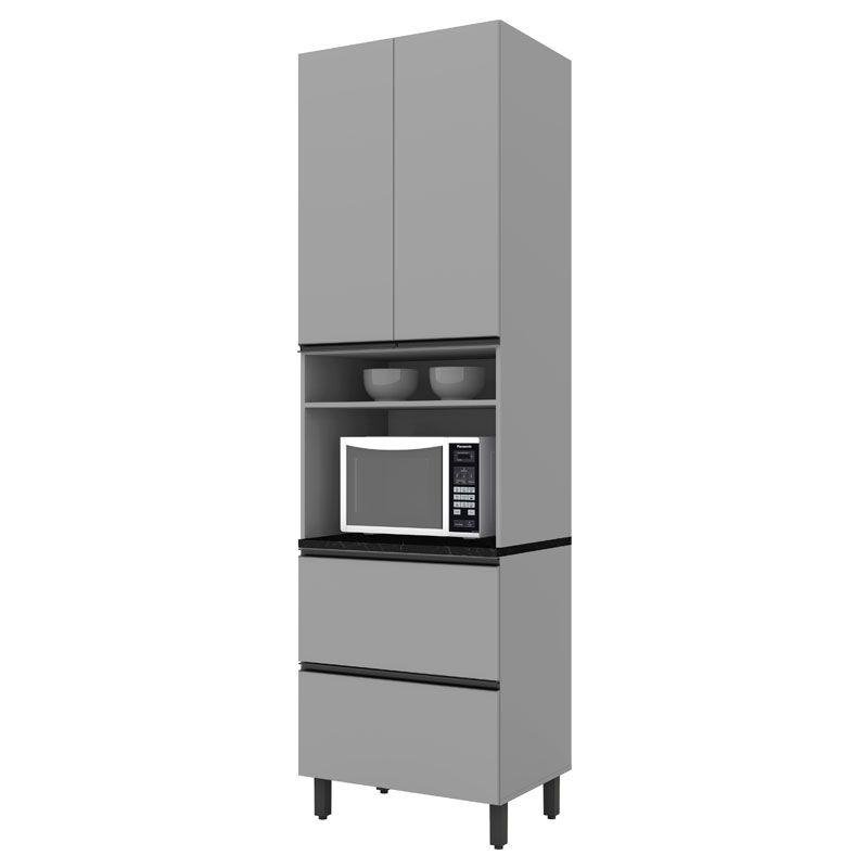 Cozinha Modulada Belize Kit 05 Cinza Henn - 5