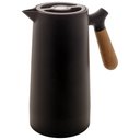 Ver imagem 1 de Garrafa Térmica Nórdica com Alça de Madeira 1L Preto