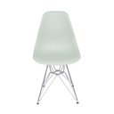 Ver imagem 2 de Cadeira Charles Eames Eiffel Dkr Base Cromada:verde Claro