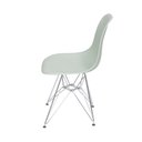 Ver imagem 3 de Cadeira Charles Eames Eiffel Dkr Base Cromada:verde Claro