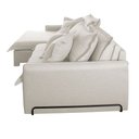 Ver imagem 4 de Sofá Cama Retrátil e Reclinável Leona 190 Cm Braço 15 Cm Meu Sofá Online