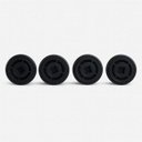 Ver imagem 3 de Pé para Sofá 3,3 Cm Preto Redondo Kit 4 Unidades