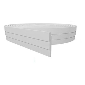Roda Teto Moldura Eva Autocolante 7cm - 10 Metros +