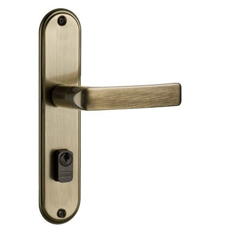 Fechadura Porta de Entrada Externa Pali Escovada Soprano