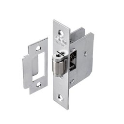 Fecho Rolete para Porta Pivotante Stam Inox sem Chave Cromado - 1