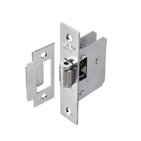 Fecho Rolete para Porta Pivotante Stam Inox sem Chave Cromado