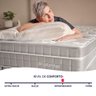 Cama Box King Colchão Molas Ensacadas Espuma Nasa Viscoelástica Ortopédico D33 com Pillow Bf Colchõe - 3