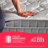 Cama Box King Colchão Molas Ensacadas Espuma Nasa Viscoelástica Ortopédico D33 com Pillow Bf Colchõe - 5