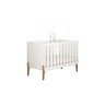 Berço Mini Cama Infantil Bebê Iris Retro - C/ Colchao:branco - 4