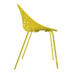 Kit 2 Cadeiras Fiorita Amarelo - 3