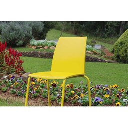 Kit 4 Cadeiras Loft Amarelo - 4 Kit 4 Cadeiras Loft Amarelo - 4