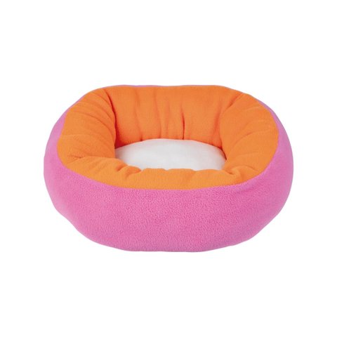 Cama Redonda G Rosa e Laranja Mor