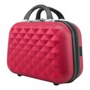 Ver imagem 3 de Mala de Viagem Tamanho Média 23kg Rodas 360 - Gladiador Diamond com Frasqueira D1m Cor: Cereja