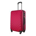 Ver imagem 2 de Mala de Viagem Tamanho Média 23kg Rodas 360 - Gladiador Diamond com Frasqueira D1m Cor: Cereja