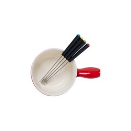 Conjunto para Fondue Brinox em Cerâmica 8 Peças Vermelho - 2
