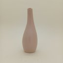 Ver imagem 2 de Vaso Decorativo Cachepô Enfeite Casa Cerâmica 23x10x10cm Bege