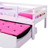 Cama Infantil c/ Grade de Proteção e Gavetão ou Cama Auxiliar - Meninas - Casatema - 3
