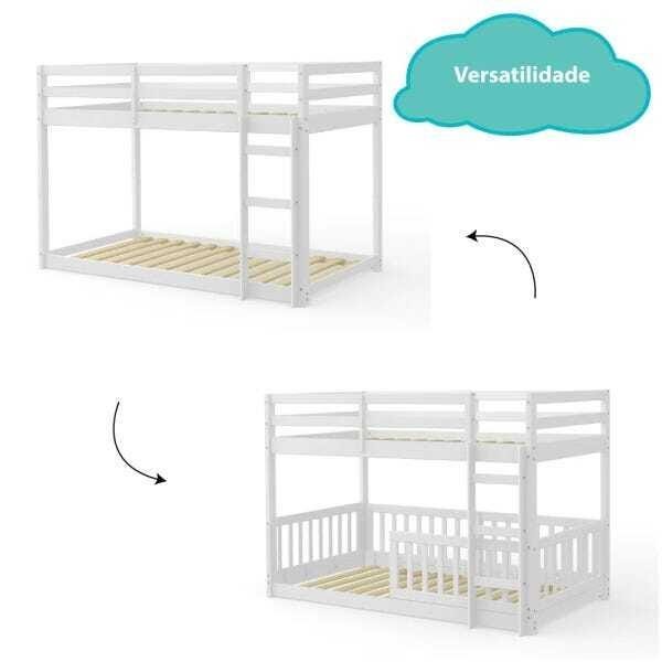 Beliche Infantil Montessoriano Prime RN - Casatema Branco - 4