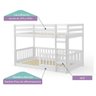 Beliche Infantil Montessoriano Prime RN - Casatema Branco - 2