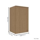Ver imagem 3 de Armário Aéreo Modulado 01 Portas 85cm Setiba