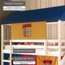 Cama Infantil com Escorregador, Tenda e Telhado Casatema - 3