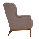 Ver imagem 5 de Poltrona Dekorien Milena Linho Avelã Alto Acabamento