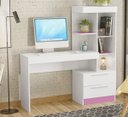 Ver imagem 2 de Mesa para Computador Office NT 2010 Rosa - Notável