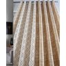 Cortina Para Sala Bege 4,00x2,50m Com Ilhoses Equador Sultan - 2