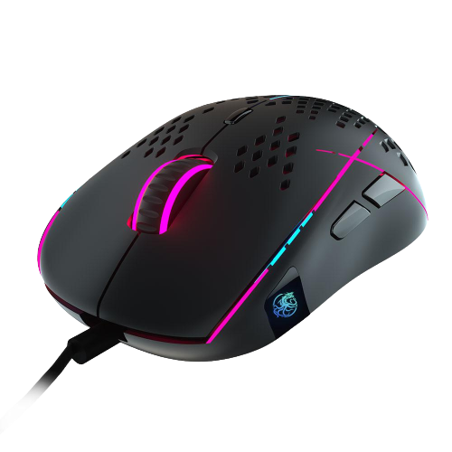 Mouse Gamer Draxen 6200dpi Dn80 Rgb Sensor - Pmw3327