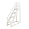 Kit Escada Lateral para Beliche Teen Play - Maior Segurança - Madeira Maciça - Branco - 1