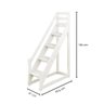 Kit Escada Lateral para Beliche Teen Play - Maior Segurança - Madeira Maciça - Branco - 4