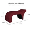 Ver imagem 7 de Maca Estética Luxo Suede Cores - DS Estoafados DS Estofados Maca Estofada Bordô