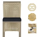 Ver imagem 3 de Mesa Bistro e 4 Banquetas Roma Fendi Corda Náutica 12 Rami