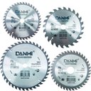 Ver imagem 1 de Kit 4 Lamina Disco de Corte Prata Circular 115/180/180/230mm