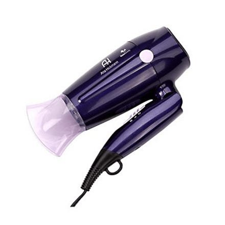 Secador De Cabelo Portátil Pequeno Profissional 110v 3000w Cor Roxo