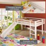 Cama com Escorregador Estendida e Passagem Secreta por Rampa - Casatema - 2