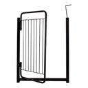 Ver imagem 5 de Grade Portão Proteção Pet Cachorro 79cm a 84cm Criança Cães:preto