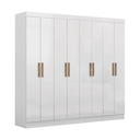 Ver imagem 1 de Guarda Roupas Casal 8 Portas 4 Gavetas Prime Branco Maxel