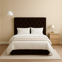 Ver imagem 2 de Cabeceira Queen Marrom - 160x110 Cm