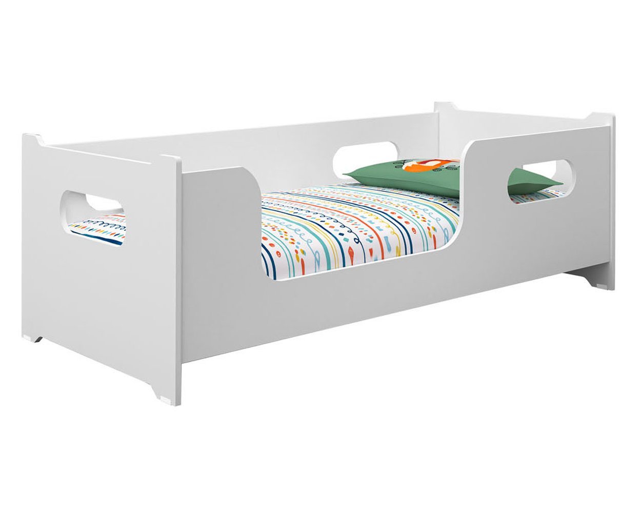 Cama Infantil Montessoriana Encanto de Criança com Colchão Moveis House - 3