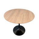 Ver imagem 2 de Mesa de Jantar Tulipa Saarinen Redonda 90 Cm Tampo Jade Linn Design Decor Mesa de Jantar Tulipa Saar