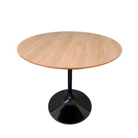 Mesa de Jantar Tulipa Saarinen Redonda 90 Cm Tampo Jade Linn Design Decor Mesa de Jantar Tulipa Saar