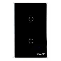 Interruptor Inteligente Wifi 2 Botões Touch Smart Ekaza Alexa e Google - 2