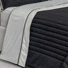 Cobre Leito Super King Grafiato 03 Peças com Vira Doblo - Preto - 3