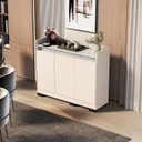 Ver imagem 1 de Buffet Real 03 Pts Off White/marmore Branco