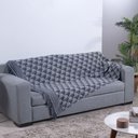 Ver imagem 3 de Xale para Sofá com Franja Luxor 1 Peça 2,10m X 1,35m 60% Algodão - 40% Poliéster Tecido Jacquard
