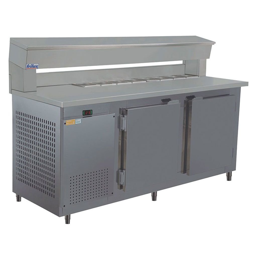 Balcão de Serviço Frilux Condimentador RF041-D 500L Inox