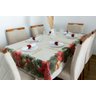 Toalha de Mesa Desenhos de Natal 1,60 X 1,60 - 4 Lugares - 4