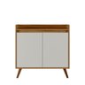 Aparador Buffet - Cantinho do Café 2 Portas - Nature/Off White - 4