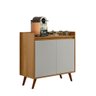 Aparador Buffet - Cantinho do Café 2 Portas - Nature/Off White - 2